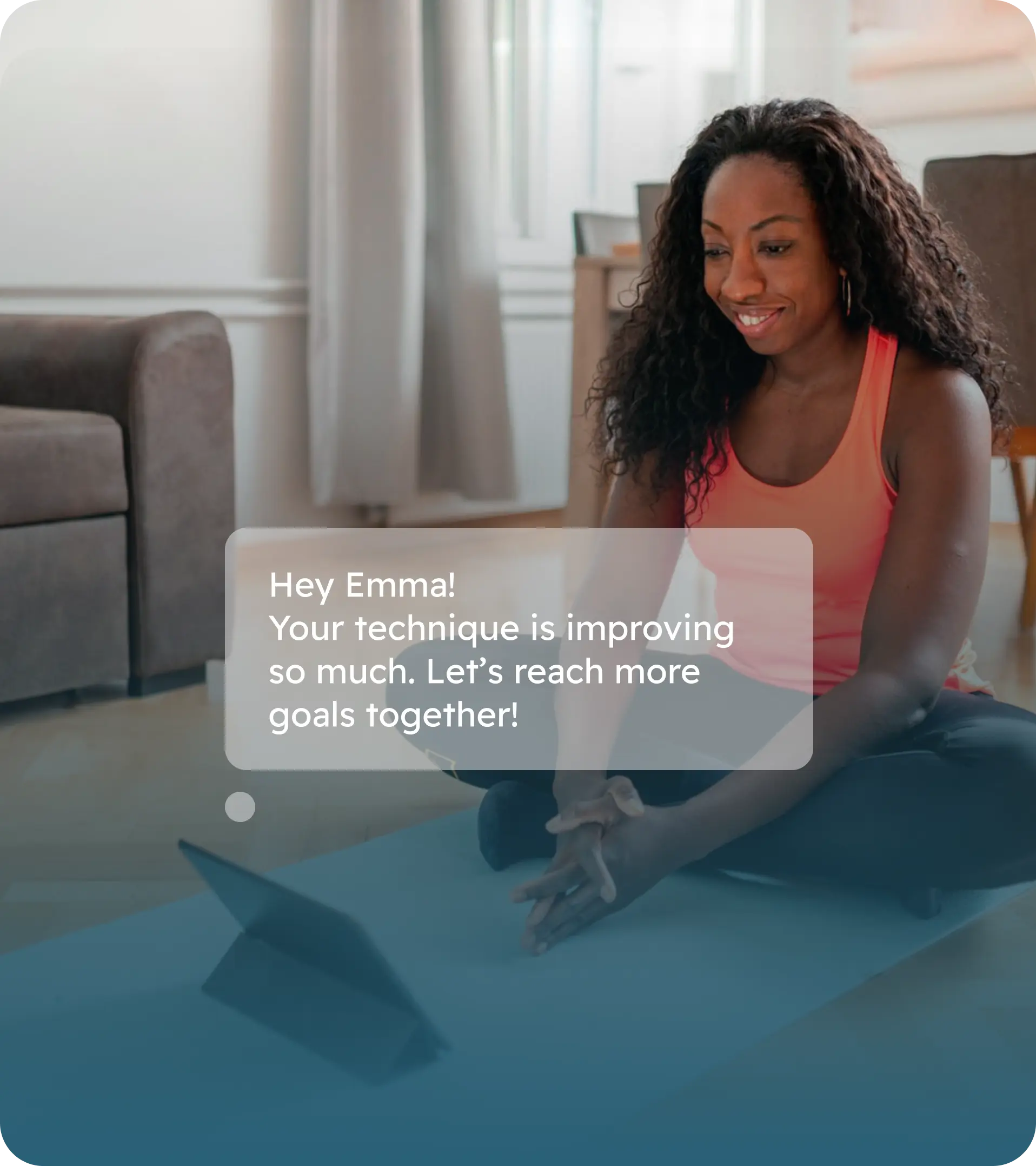 AI correct exercises in real time